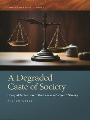 cover image of A Degraded Caste of Society